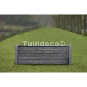 Betonpaal - Antraciet  10x10x145 cm. ( systeem Hunze ).