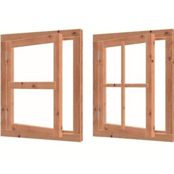 Douglas enkel draairaam B72.6xH89.6 cm. 