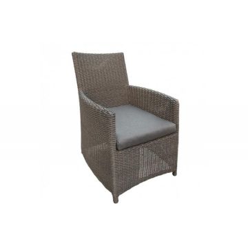 Wicker stoel Danburry B74.5xD60xH89 cm.