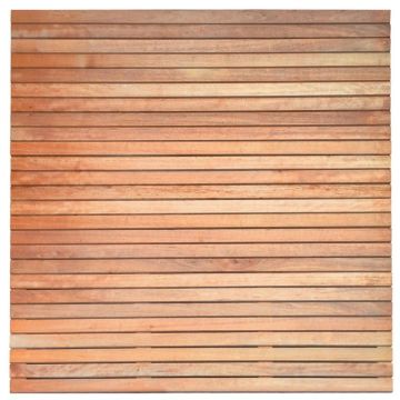 Tuinscherm Rhombus hardhout H180x180 cm.