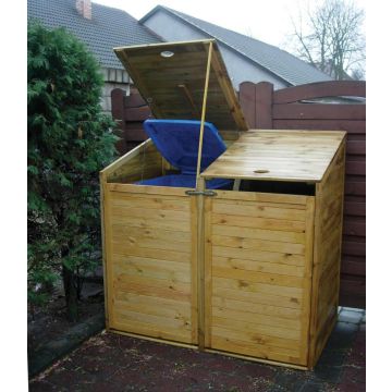 Containerberging dubbel B140xD85xH135 cm.