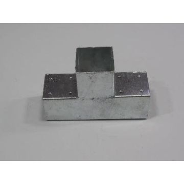 Verbindingsstuk 3-weg T Model 7x7 cm. 