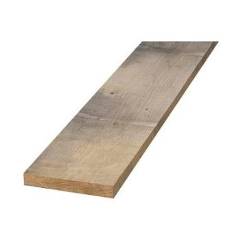Eiken plank fijnbezaagd 2.2x20x300 cm. Rustiek.