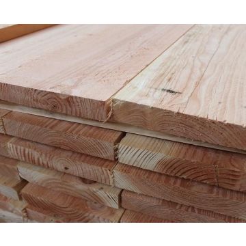 Steigerhout douglas. 3.2x20x300 cm. Per 50 stuks.