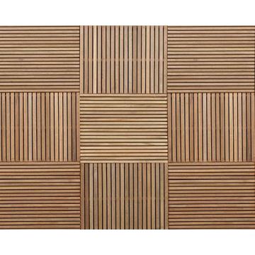 Tuintegel Hardhout Surabaya 50x50 cm.