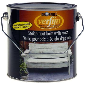 Steigerhoutbeits White Wash 2.5 ltr.