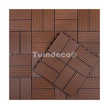 Tuintegel Composiet Coffee 30x30 cm. 