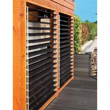 RVS zelfbouwpakket  Flex Fence 166 cm.