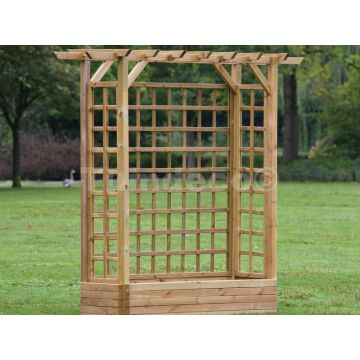 Pergolabloembakset H245xD54xB193 cm.