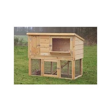 Konijnenverblijf Zijdehoen. Afmeting L130xD60CM