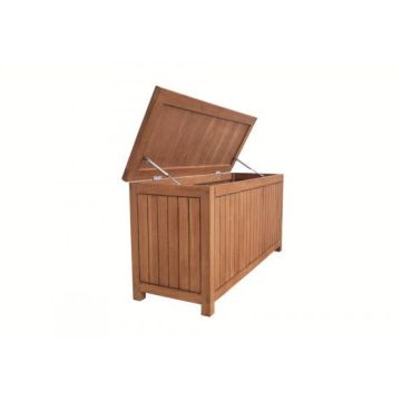 Kussenbox Teak B120xD45xH60 cm. 