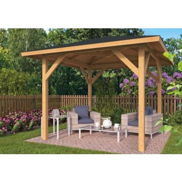 Prieel Kos 338x338 cm. Douglas. 