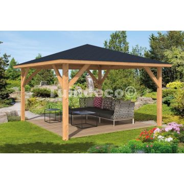 Prieel Syros 430x430 cm. Douglas. 