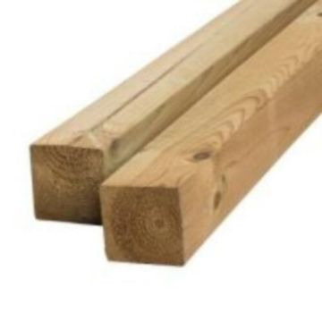 Paal geimpregneerd Vuren 14,5 x 14,5 x 250 cm