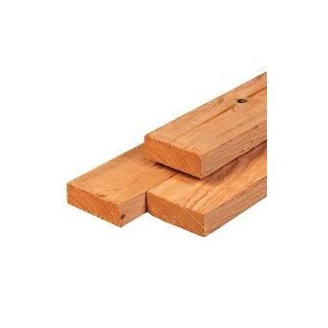 Red Class Wood ligger geschaafd 4.5x19.5 cm.