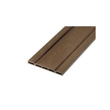 Schuttingplank Elephant composiet Donkerbruin 1.3x14.5x180 cm. Per 4 stuks. 