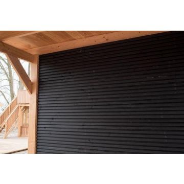 Triple Profiel Wanden Zwart Gesproten Type B Horizontaal