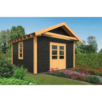 Lariks/Douglas DHZ Plat Zadeldak Tubbergen Zwart