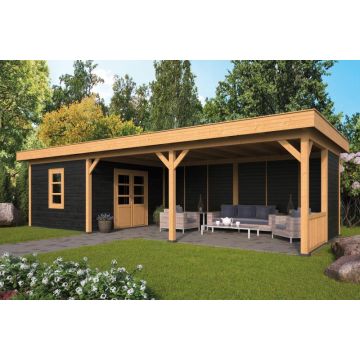 Geschaafd Lariks/Douglas Plat Dak Olso XL Type 8