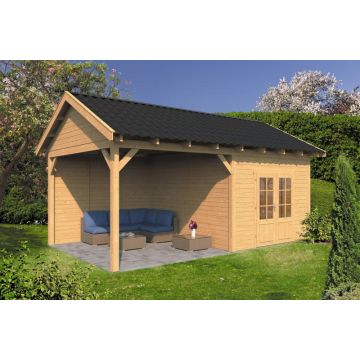 Geschaafd Lariks/Douglas Zadeldak Hamar XL Type 3