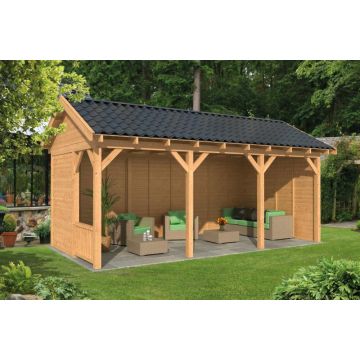 Geschaafd Lariks/Douglas Zadeldak Hamar L Type 6