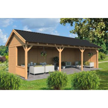 Geschaafd Lariks/Douglas Zadeldak Hamar XL Type 6