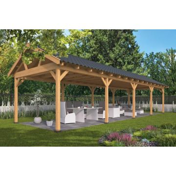 Geschaafd Lariks/Douglas Zadeldak Hamar XL Type 9