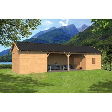 Geschaafd Lariks/Douglas Zadeldak Hamar XL Type 12