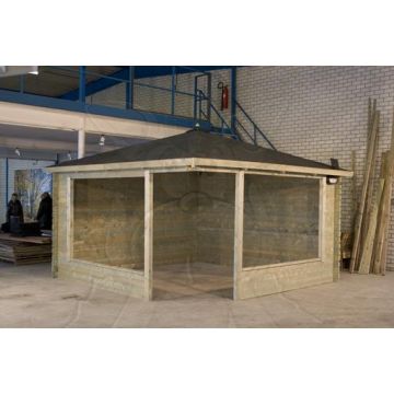 Blokhutprieel Marit B400xD400 cm. 