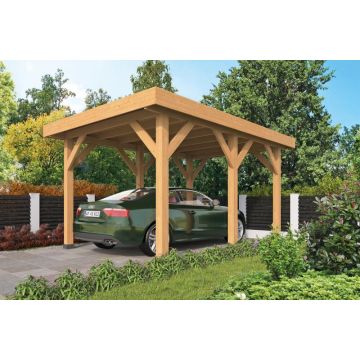 DHZ Carport Sloten Lariks/Douglas