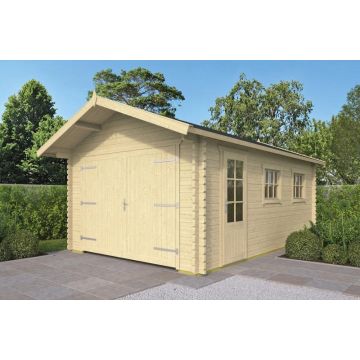 Garage Geir Onbehandeld Vuren 360 x 540 cm