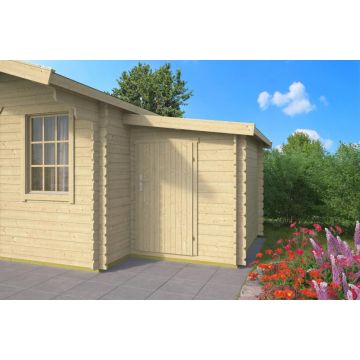 Blokhutaanbouw 220x160 cm