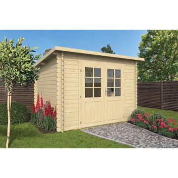 Blokhut - Tuinhuis Mila 290x260 cm.