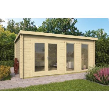 Blokhut - Tuinhuis Annabel 500 x 400cm.