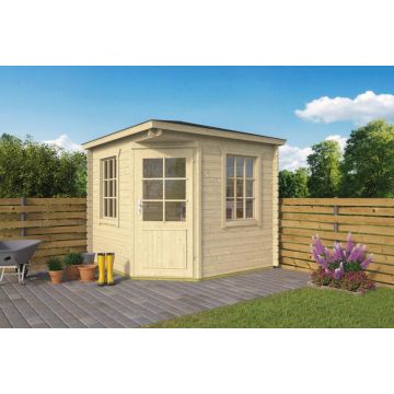 Blokhut - Tuinhuis Jos B250xD250 cm.