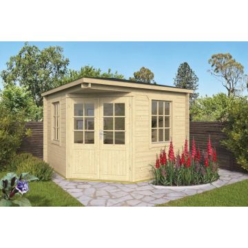 Blokhut - Tuinhuis Emma 302x302 cm.