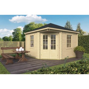 Blokhut - Tuinhuis Dagmar 350 x 350cm