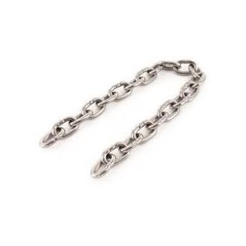 RVS Ketting. 200 cm. Schakel 35 mm, dikte 4 mm.