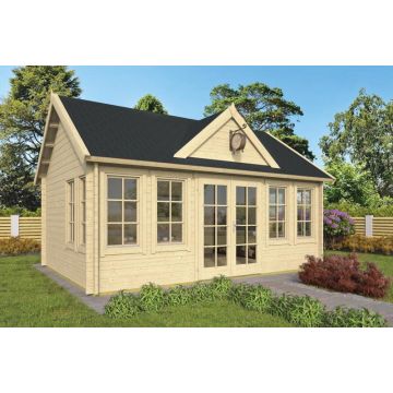 Blokhut - Tuinhuis Clockhouse 550x400cm