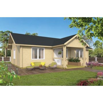 Blokhut - Tuinhuis Finn 1040x740 238cm