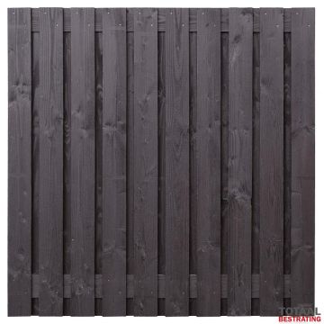 Tuinscherm Marlies 180x180 cm. 19 planks.