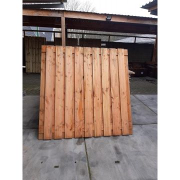 ACTIE!! Douglas schermen 180x180 cm. 19  planks. Nieuw, Iets vergrijsd. 