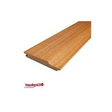 Kapur hardhout Elephant rabat mes & groef 1.8x14.5x335 cm.