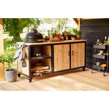 Tuinberging Hagenow. Afmeting L203 x B103 x H177 CM