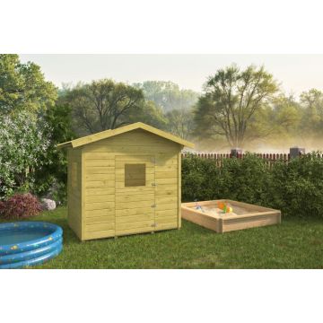 Kinderspeelhuisje Pippi B140xD100 cm.