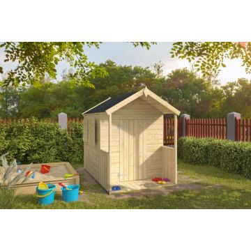 Speelhuisje Pinokkio 115x180 cm.