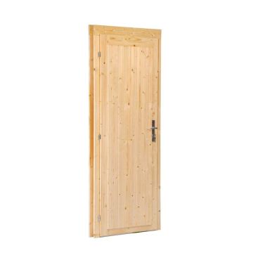 Deur Enkel D5 LS Vuren 90,5 x 196CM