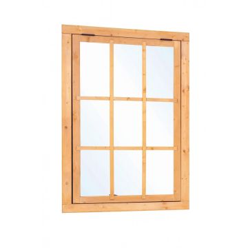 Uitzetraam Enkel Red Class Wood. Afmeting 100 x 155,4CM