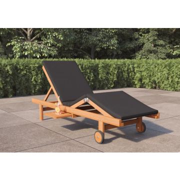 Kusssen T.B.V. Lounger Wembley. Kleur Antraciet