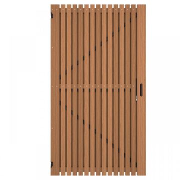 Thermovision Ayous geschaafde latten deur verstelbaar frame, verticaal 178x99